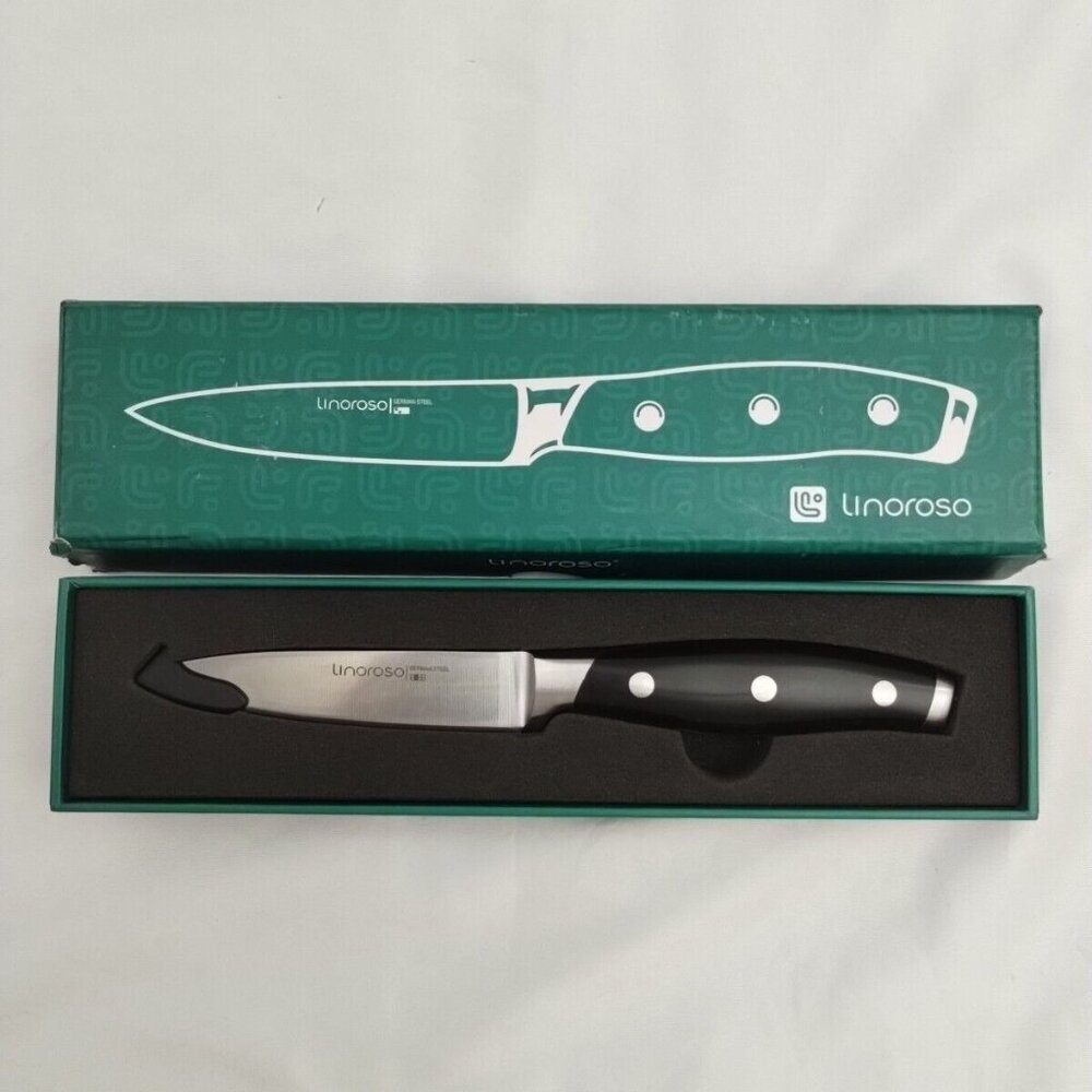 Linoroso CLASSIC 3.5" Professional Kitchen Paring Knife German Stainless Steel